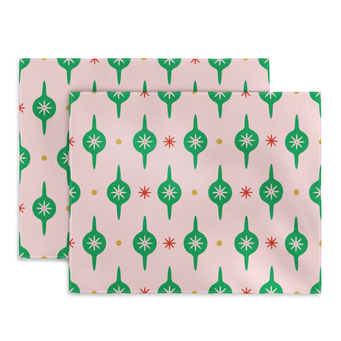 Camilla Foss Baubles and Stars Placemat