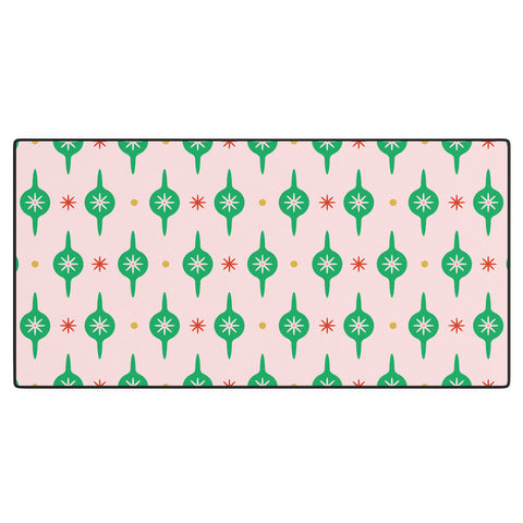 Camilla Foss Baubles and Stars Desk Mat
