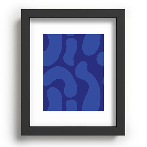 Camilla Foss Blue Pebble Recessed Framing Rectangle
