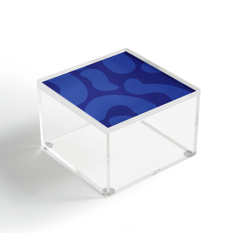 Camilla Foss Blue Pebble Acrylic Box