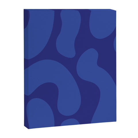 Camilla Foss Blue Pebble Art Canvas
