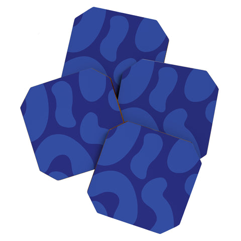 Camilla Foss Blue Pebble Coaster Set