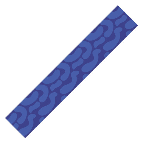 Camilla Foss Blue Pebble Table Runner