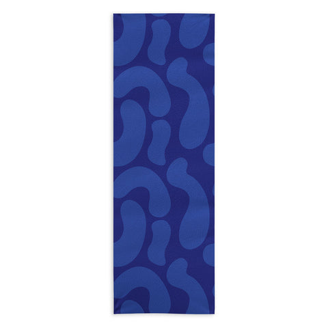 Camilla Foss Blue Pebble Yoga Towel