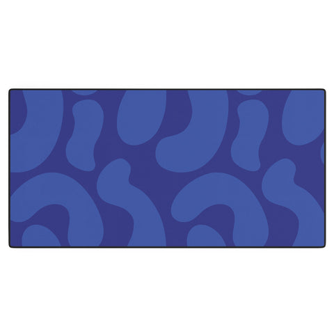 Camilla Foss Blue Pebble Desk Mat