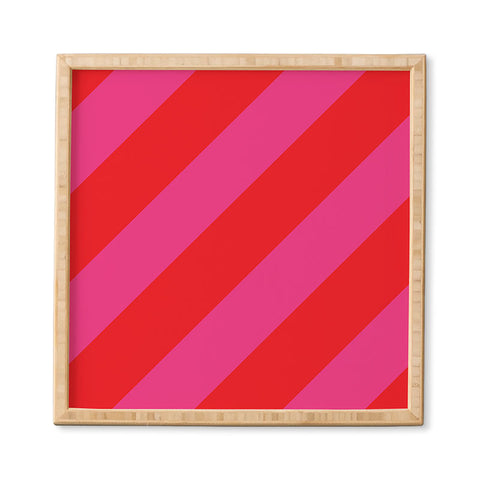Camilla Foss Bold Stripes Framed Wall Art