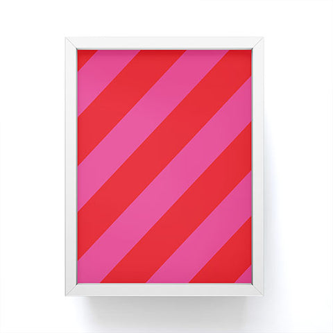 Camilla Foss Bold Stripes Framed Mini Art Print