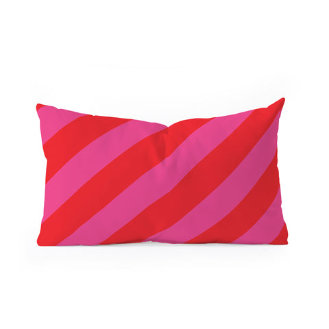 Camilla Foss Bold Stripes Oblong Throw Pillow