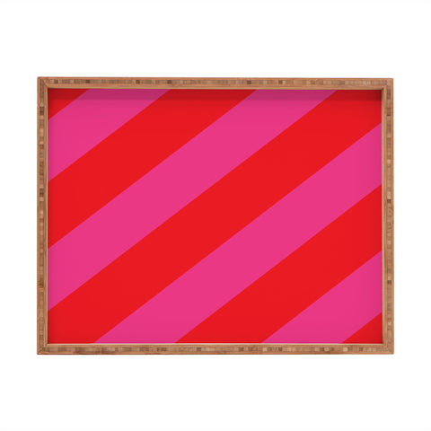 Camilla Foss Bold Stripes Rectangular Tray