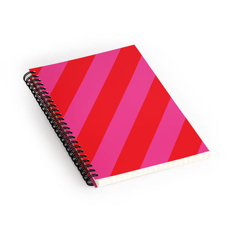 Camilla Foss Bold Stripes Spiral Notebook
