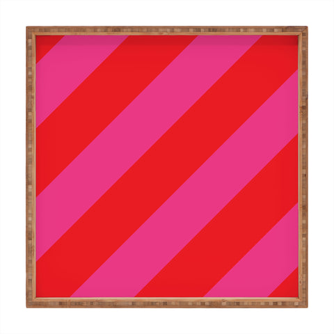 Camilla Foss Bold Stripes Square Tray