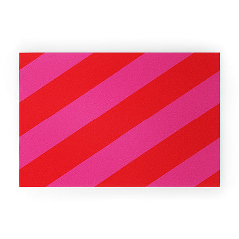 Camilla Foss Bold Stripes Welcome Mat