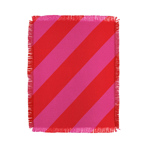 Camilla Foss Bold Stripes Throw Blanket