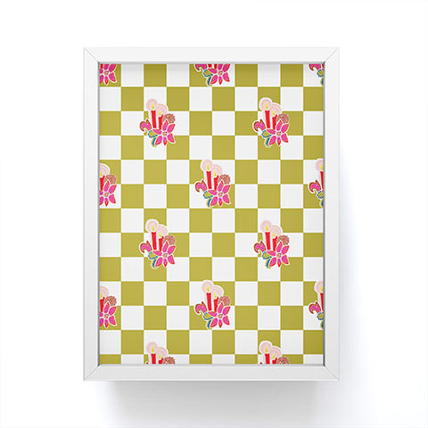 Camilla Foss Candles Framed Mini Art Print