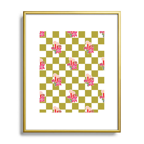 Camilla Foss Candles Metal Framed Art Print