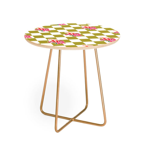 Camilla Foss Candles Round Side Table