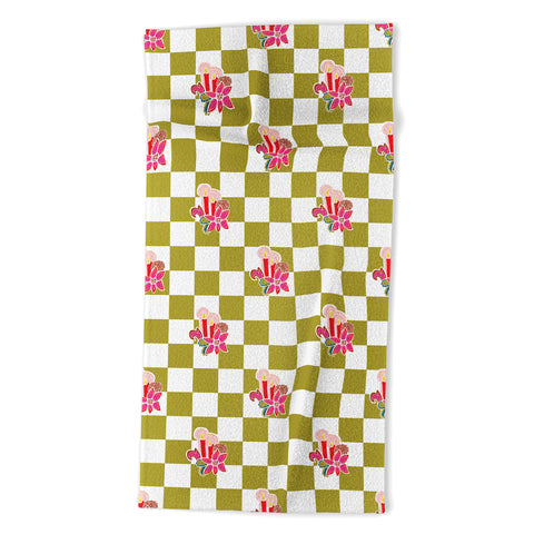 Camilla Foss Candles Beach Towel