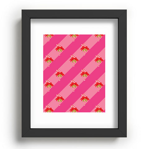 Camilla Foss Candy Cane Recessed Framing Rectangle