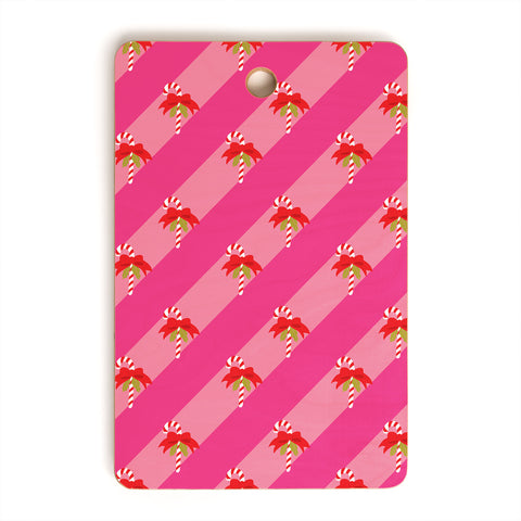 Camilla Foss Candy Cane Cutting Board Rectangle