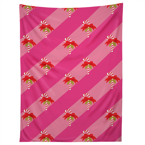 Camilla Foss Candy Cane Tapestry