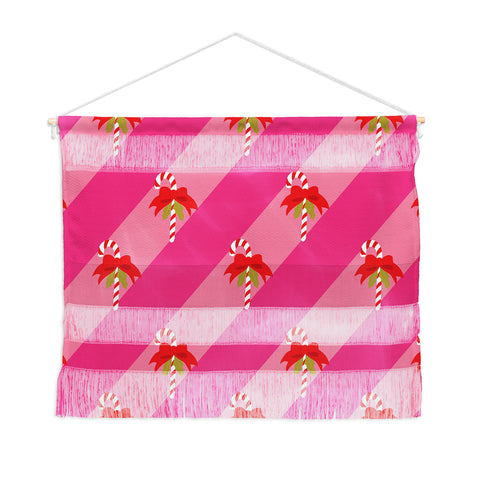 Camilla Foss Candy Cane Wall Hanging Landscape