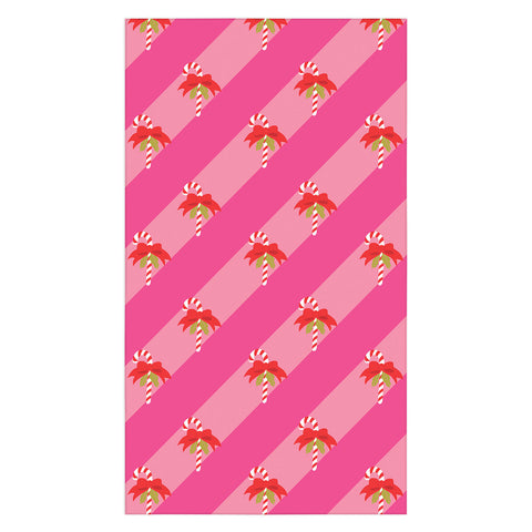 Camilla Foss Candy Cane Tablecloth