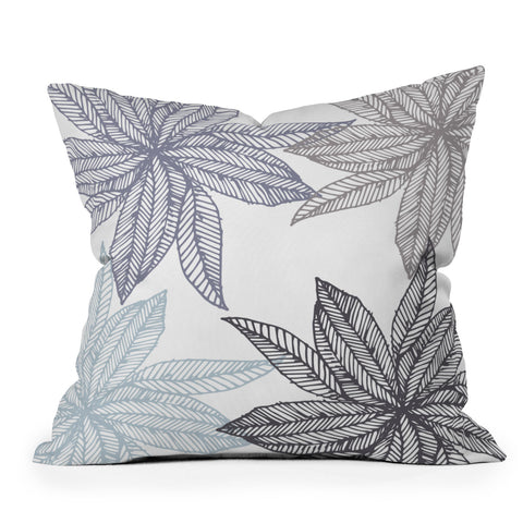 Camilla Foss Flowers Fantasy II Outdoor Throw Pillow
