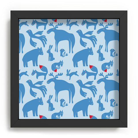 Camilla Foss Folktale Animals Recessed Framing Square