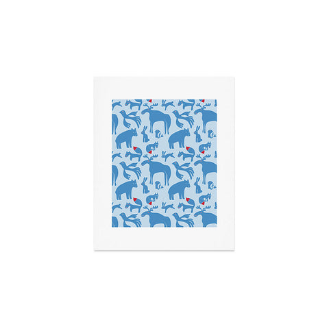 Camilla Foss Folktale Animals Art Print