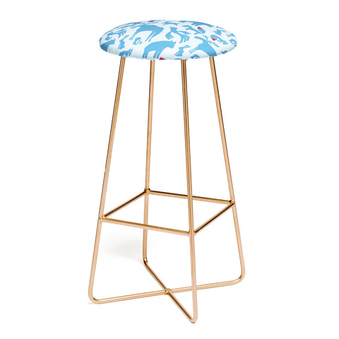 Camilla Foss Folktale Animals Bar Stool