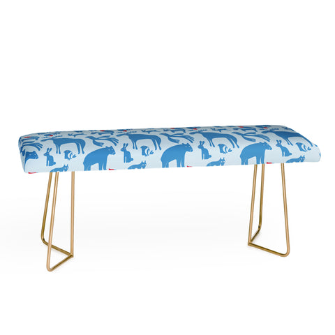 Camilla Foss Folktale Animals Bench