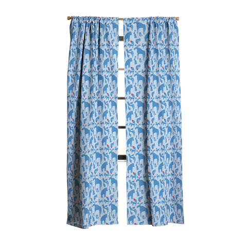 Camilla Foss Folktale Animals Blackout Window Curtain