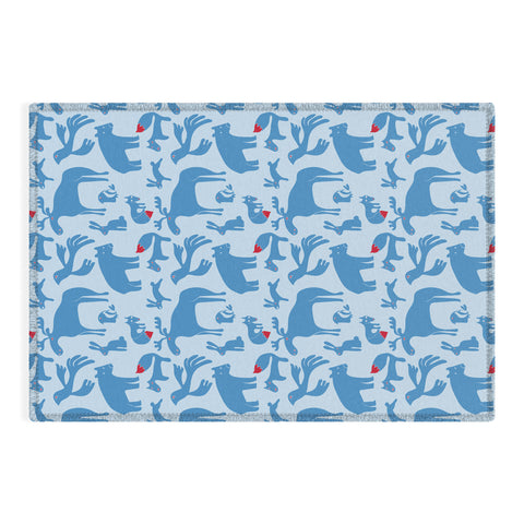 Camilla Foss Folktale Animals Outdoor Rug