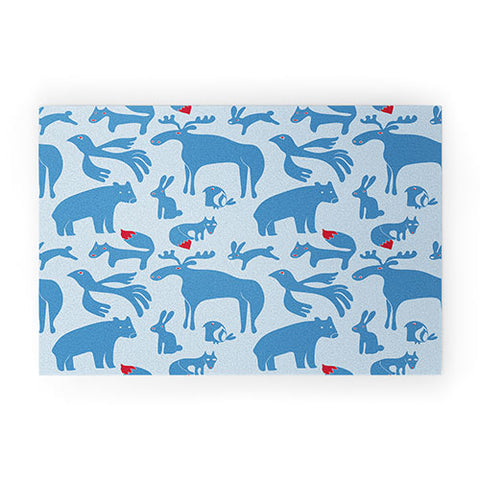 Camilla Foss Folktale Animals Welcome Mat