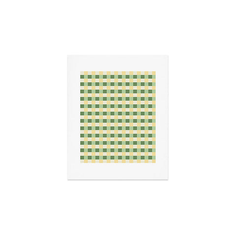 Camilla Foss Folktale Gingham Art Print