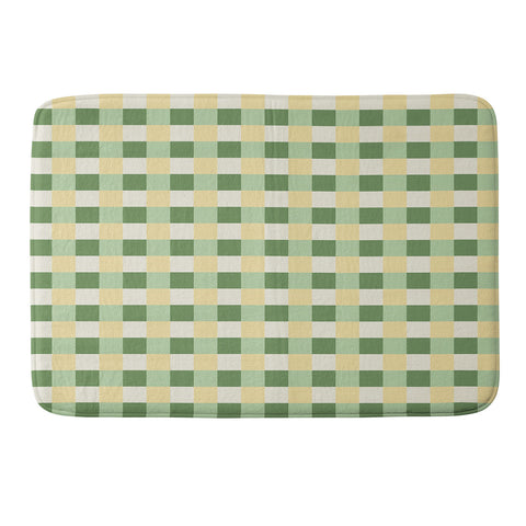 Camilla Foss Folktale Gingham Memory Foam Bath Mat