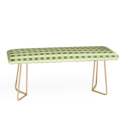 Camilla Foss Folktale Gingham Bench