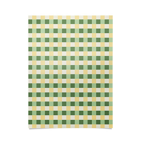 Camilla Foss Folktale Gingham Poster