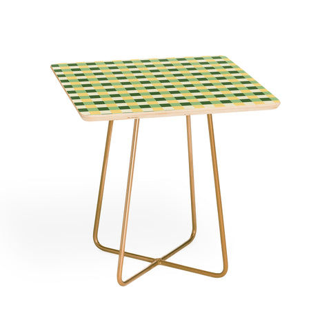 Camilla Foss Folktale Gingham Side Table