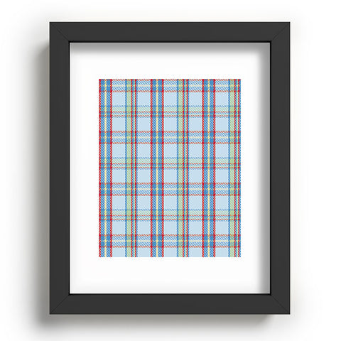 Camilla Foss Folktale Plaid Recessed Framing Rectangle