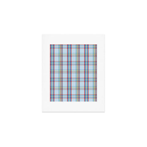 Camilla Foss Folktale Plaid Art Print