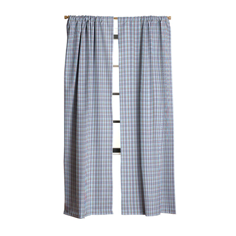 Camilla Foss Folktale Plaid Blackout Window Curtain