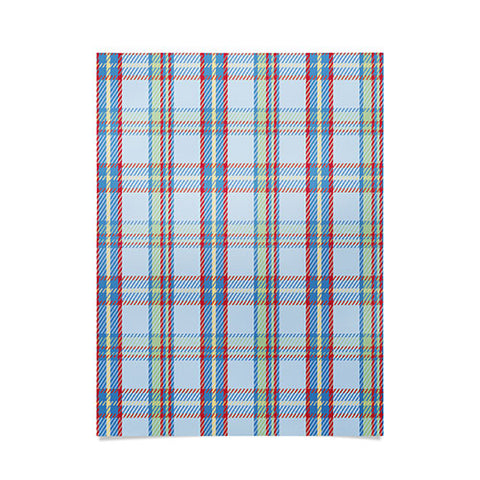 Camilla Foss Folktale Plaid Poster