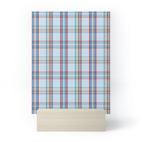 Camilla Foss Folktale Plaid Mini Art Print