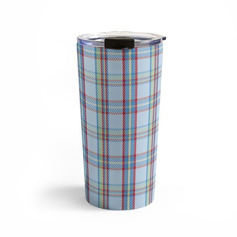 Camilla Foss Folktale Plaid Travel Mug