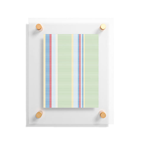 Camilla Foss Folktale stripes Floating Acrylic Print