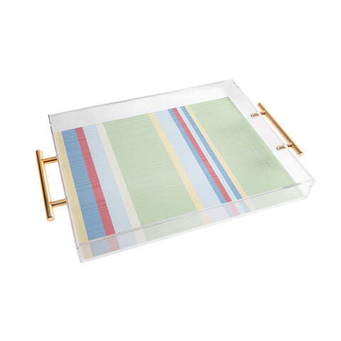 Camilla Foss Folktale stripes Acrylic Tray