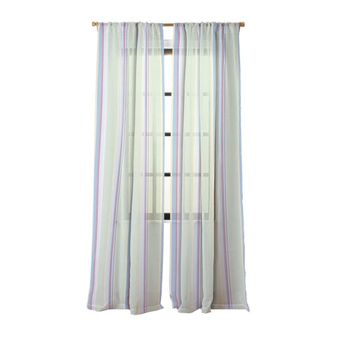 Camilla Foss Folktale stripes Sheer Window Curtain