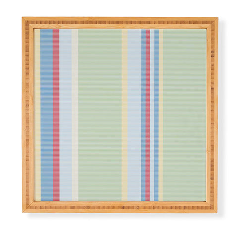 Camilla Foss Folktale stripes Framed Wall Art