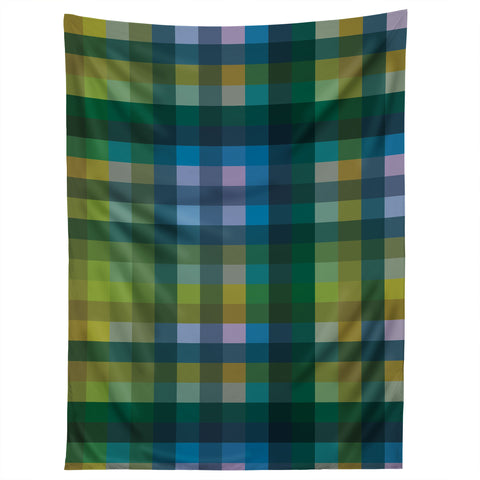 Camilla Foss Gingham Green Tapestry